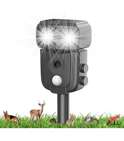 Amazon.co.jp: Smalife 動物撃退器 超音波 害獣撃退 [2025